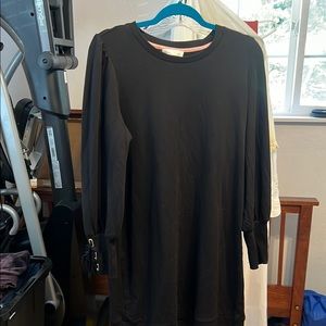 Blue Orchid Elegant Black Top